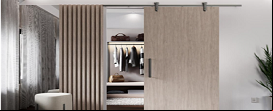 Empresa brasileira apresenta sistema de portas premiado para a Closets Expo